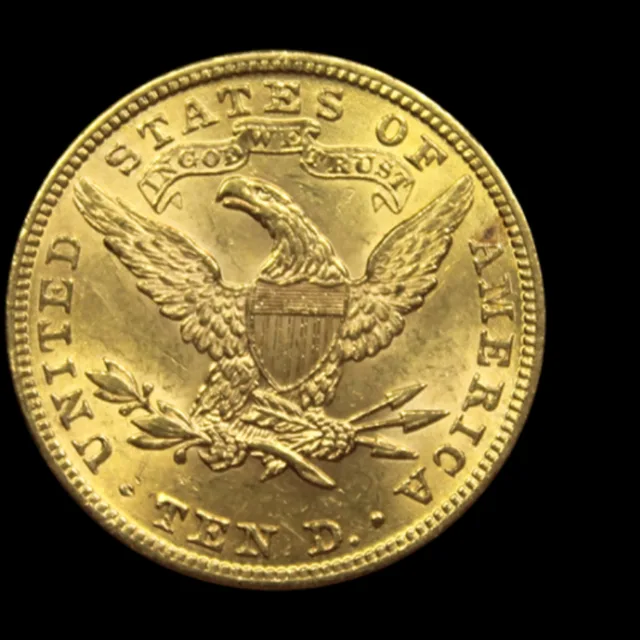 10 Dollars or — Liberty Head (USA, 1901), revers