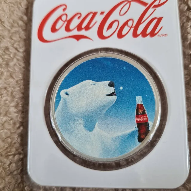 1 oz Argent — Coca-Cola « Always » (APMEX), revers