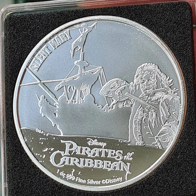 1 oz Argent — Pirates des Caraïbes (Disney/Niue)