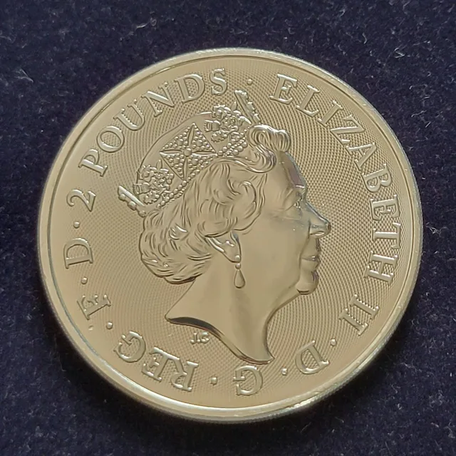 1 oz Argent — Robin Hood 2021 (Royal Mint), revers