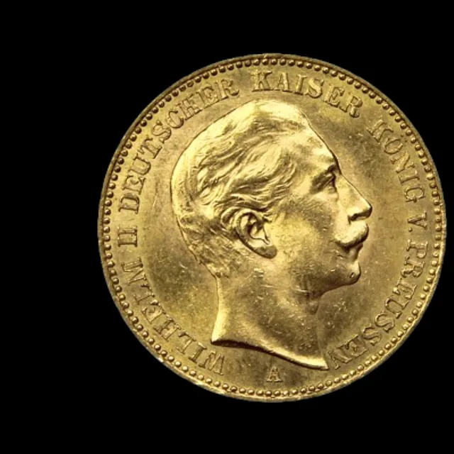 20 Mark or — Prusse, Guillaume II (1893)