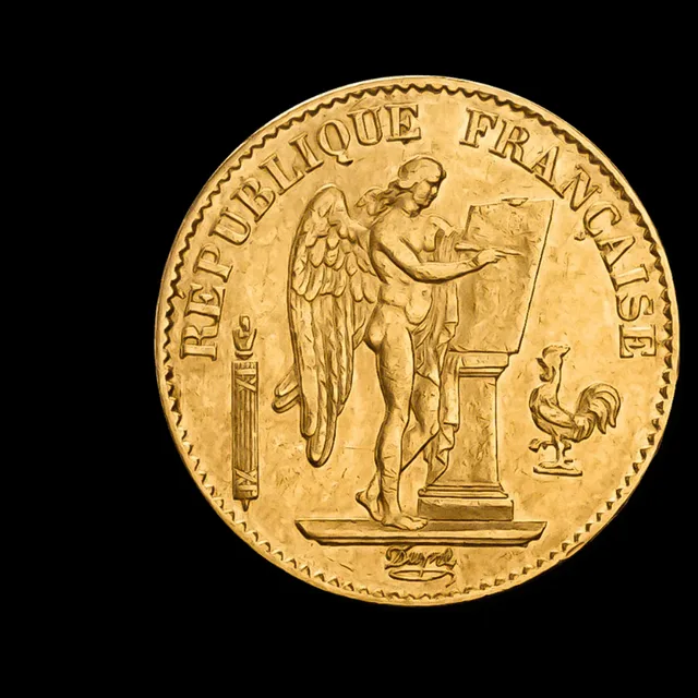 20 Francs or — Génie, 1848