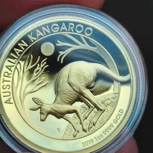 Australian Gold Kangaroo — 1 once (2019)