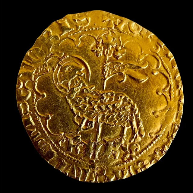 Mouton d'or — Capétiens-Valois, XIVᵉ s.